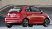 2016 Fiat 500 convertible (facelift) rear three quarter unveiled