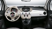 2016 Fiat 500 (facelift) dashboard unveiled