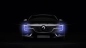 2016 Renault Talisman front with LED DRLs on unveiled