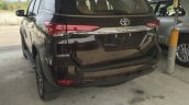 2016 Toyota Fortuner rear leaked spyshot