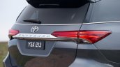 2016 Toyota Fortuner tailgate revealed Australian spec