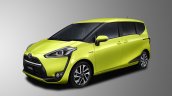 2016 Toyota Sienta front three quarter unveiled in Japan