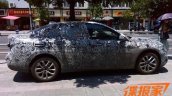 2017 BMW 1 Series sedan side spotted testing in China