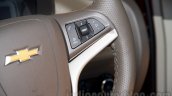 2017 Chevrolet Spin steering mounted buttons unveiled in Delhi
