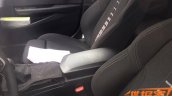 BMW 1 Series sedan seat and floor console spyshots from China