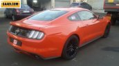 Ford Mustang GT rear quarter India spied