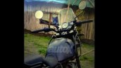 Royal Enfield Himalayan cluster spied