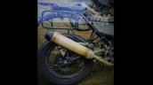 Royal Enfield Himalayan exhaust spied