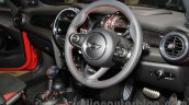 2015 Mini John Cooper Works steering wheel at the 2015 Gaikindo Indonesia International Motor Show (GIIAS 2015)