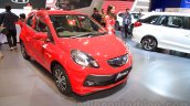 2015 facelifted Honda Brio front quarter at the 2015 Indonesia International Motor Show