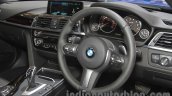 2016 BMW 3 Series steering wheel at the 2015 Gaikindo Indonesia International Auto Show (GIIAS 2015)