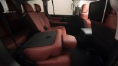2016 Lexus LX second row seats press image