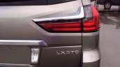 2016 Lexus LX taillamp spied (August 2015)