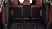 2016 Lexus LX third row seats folded press image