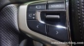 2016 Mitsubishi Pajero Sport audio controls on the steering wheel at the BIG Motor Sale Thailand