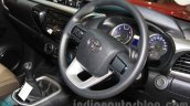2016 Toyota Hilux Double Cab steering wheel at the 2015 Gaikindo Indonesia International Auto Show (2015 GIIAS).