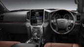 2016 Toyota Land Cruiser (facelift) launched interior press image