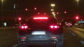 2017 Porsche Panamera Turbo rear snapped in the Middle East