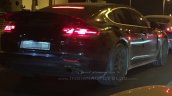 2017 Porsche Panamera Turbo rear three quarter snapped in the Middle East