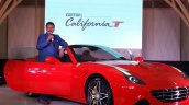 Ferrari California T front quarter low launched in Mumbai