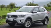 Hyundai Creta Diesel AT front view Review
