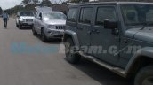 Jeep India line up spied