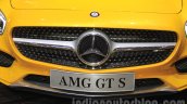 Mercedes AMG GT S grille at the Gaikindo Indonesia International Auto Show 2015