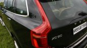2015 Volvo XC90 D5 Inscription taillamps full review