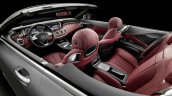 2016 Mercedes S Class Cabriolet cabin unveiled