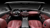 2016 Mercedes S Class Cabriolet dashboard unveiled