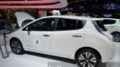 2016 Nissan Leaf with 30 kWh rear three quarter left at IAA 2015