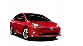 2016 Toyota Prius front three quarter left North American specification official image