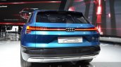 Audi e-tron quattro concept rear quarter at the IAA 2015