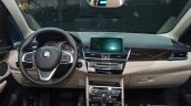 BMW 225xe dashboard interior at IAA 2015