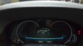 BMW 740Le plug-in hybrid instrument cluster at IAA 2015