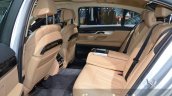 BMW 740Le plug-in hybrid rear seat at IAA 2015