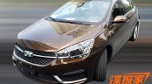 Chery Arrizo 5 front three quarter spotted undisguised