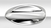 Genuine Accessories for Mercedes GLC at 2015 IAA-chome door handle recess