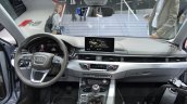 India-bound 2016 Audi A4 dashboard at the IAA 2015