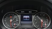 India-bound 2016 Mercedes A Class (facelift) instrument cluster at IAA 2015