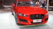 Jaguar XE S front angle at the 2015 Chengdu Motor Show