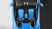 Lamborghini Huracan Spyder top view press image