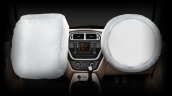 Mahindra TUV300 front dual airbags website image