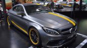Mercedes AMG C63 Coupe Edition 1 front three quarter at the IAA 2015
