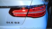 Mercedes-AMG GLE 63 Coupe taillight at the 2015 Chengdu Motor Show