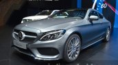 Mercedes C Class Coupe front three quarter at the IAA 2015