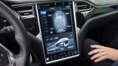Tesla Model X multimedia system launch