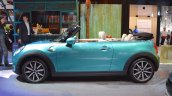 2015 Mini Convertible side at the Tokyo Motor Show 2015