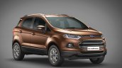 2016 Ford EcoSport front quarter India launch