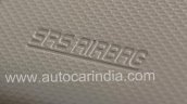 2016 Maruti Ertiga (facelift) SRS airbag revealed
